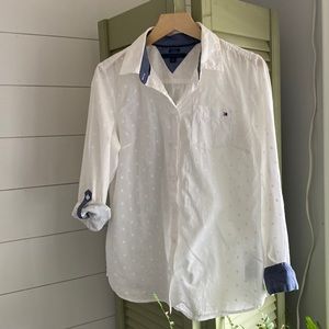 White long sleeve shirt